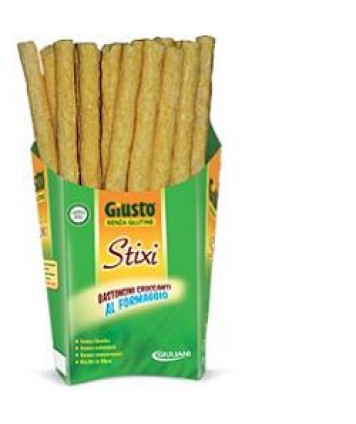 GIUSTO STIXI FORMAGGIO 60G S/G