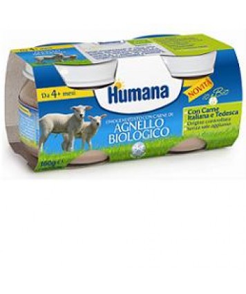 HUMANA OMOG AGNELLO BIO 2X80G