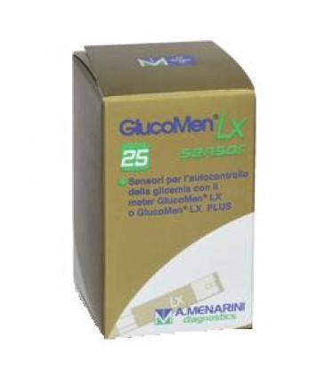 GLUCOMEN LX SENSOR 25STRISCE