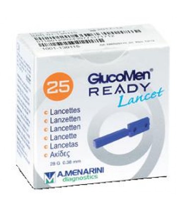 GLUCOMEN READY LANCET 25 LANCETTE