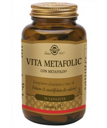 SOLGAR VITA METAFOLIC 50 TAVOLETTE 