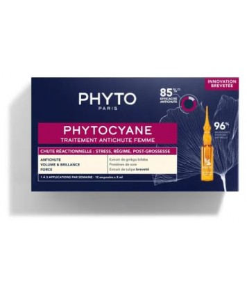 PHYTO PHYTOCYANE ANTICADUTA DONNA 12 FIALE 7,5ML