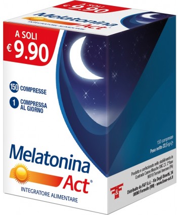 MELATONINA ACT 1MG 150 COMPRESSE