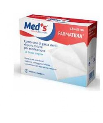 MEDS GARZA 12/8 18X40CM SSR ZABB