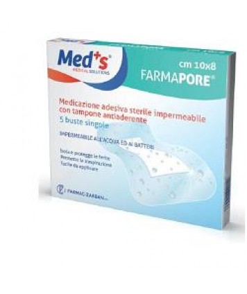 MEDS PORE MEDIC ADES 10X8CM 5