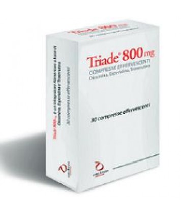 OMIKRON TRIADE 800MG 30 COMPRESSE EFFERVESCENTI