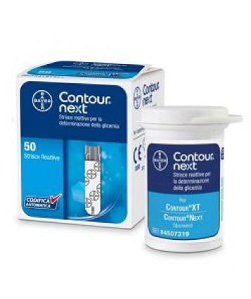 CONTOUR NEXT GLICEMIA 50 STRISCE