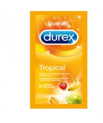 DUREX PROFILATTICO TROPICAL EASYON 6 PROFILATTICI