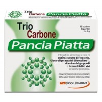 TRIOCARBONE PANCIA PIATTA 10+10 BUSTINE