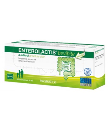 SOFAR ENTEROLACTIS 6 FLACONCINI DA 10ML