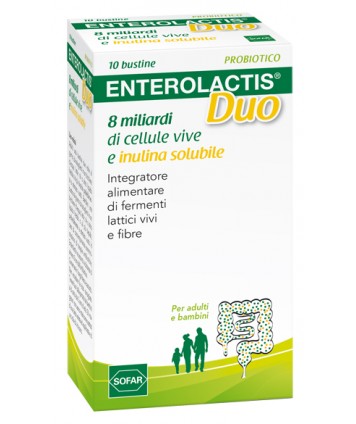 SOFAR ENTEROLACTIS DUO 10 BUSTINE