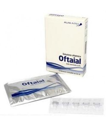 OFTAIAL 15 FLACONI SOLUZIONE OFTALMICA 0,6ML