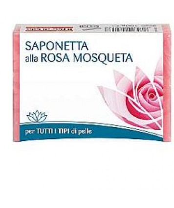 FIOR DI LOTO ROSA MOSQUETA SAPONETTA 100G 