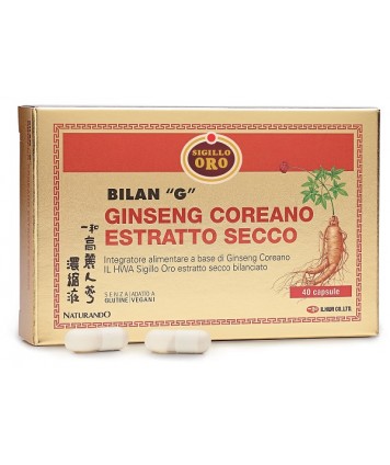 NATURANDO GINSENG BILAN-G 40 COMPRESSE 