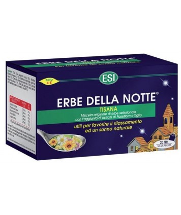 ESI ERBE DELLA NOTTE TISANA 20 FILTRI 