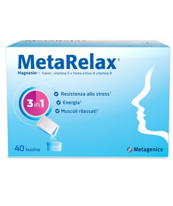 METAGENICS METARELAX 40 BUSTINE