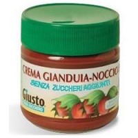 GIUSTO SENZA ZUCCHERO CREMA CACAO E NOCCIOLE 200G 