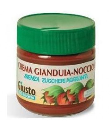 GIUSTO SENZA ZUCCHERO CREMA CACAO E NOCCIOLE 200G 