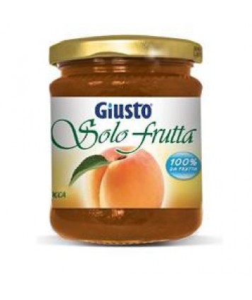 GIUSTO SENZA ZUCCHERO MARMELLATA DI ALBICOCCA SOLO FRUTTA 284G