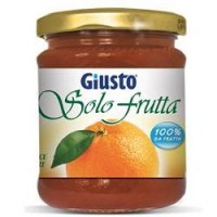 GIUSTO SENZA ZUCCHERO MARMELLATA ARANCE AMARE SOLO FRUTTA 284G