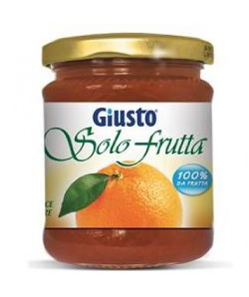 GIUSTO SENZA ZUCCHERO MARMELLATA ARANCE AMARE SOLO FRUTTA 284G