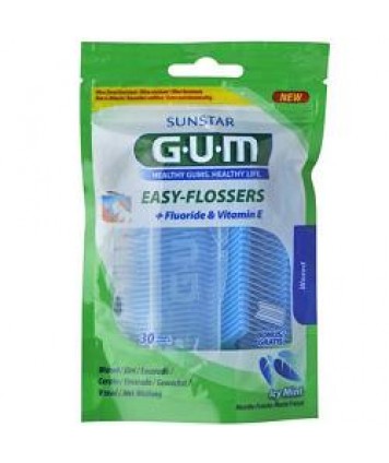 GUM EASY FLOSSERS FORCELLA 30PZ