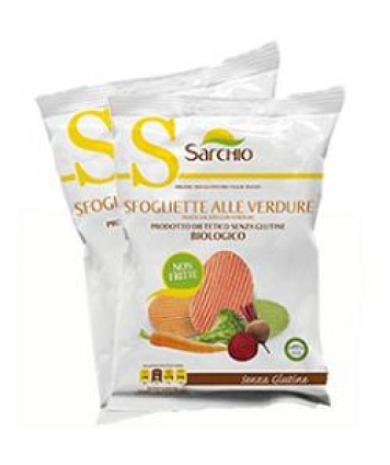 SARCHIO SFOGLIETTE VERDURE 55G