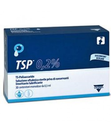 TSP SOLUZIONE OFTALMICA 0,2% 0,5ML 30PZ