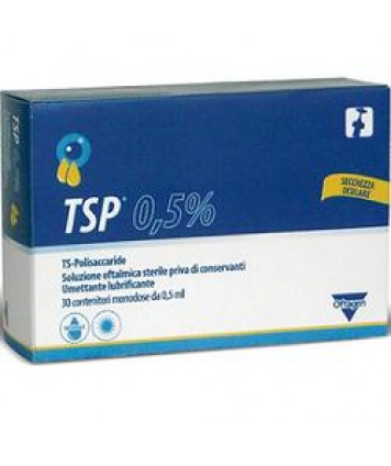 TSP SOLUZIONE OFTALMICA 0,5% 0,5ML 30PZ