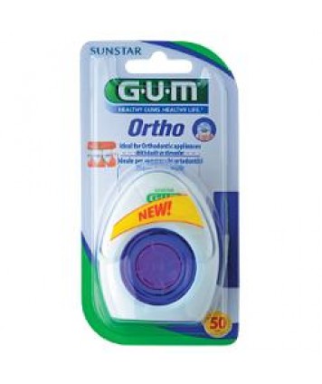 GUM ORTHO FLOSS FILO SPUGNOSO