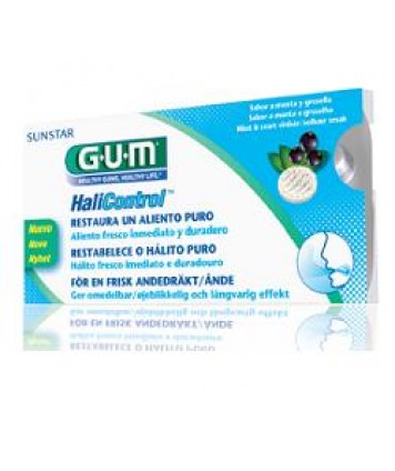 GUM HALICONTROL COMPRESSE 10PZ