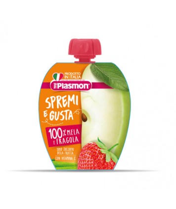 PLASMON SPREMI E GUSTA MELA E FRAGOLA 100ML