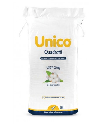 UNICO QUADROTTI 100% COT 60PZ