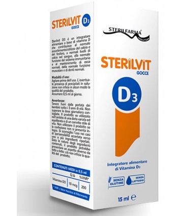 STERILVIT D3 GOCCE 15ML