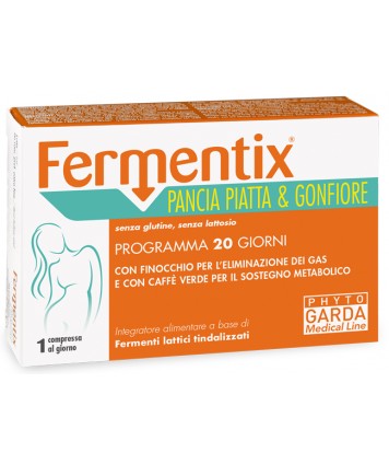 PHYTO GARDA FERMENTIX PANCIA PIATTA INTEGRATORE 20 COMPRESSE