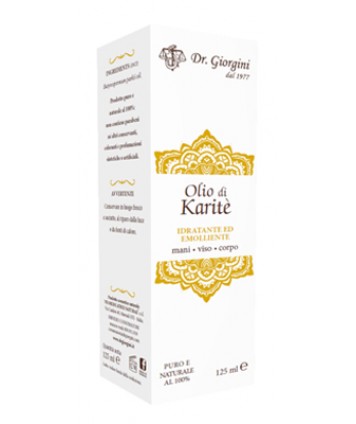 OLIO DI KARITE' 125ML GIORGINI