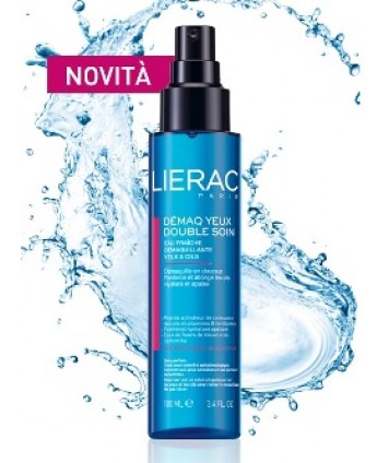 LIERAC DEMAQUILLANT YEUX DOPPIA AZIONE TRATTAMENTO OCCHI E CIGLIA 100ML