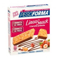 PESOFORMA LINEASNACK VANIGLIA E NOCCIOLA