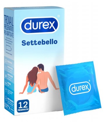 DUREX PROFILATTICO SETTEBELLO CLASSICO 12PZ