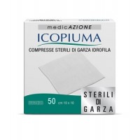 ICOPIUMA GARZA 10X10CM 50 COMPRESSE 