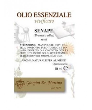 SENAPE OLIO ESSENZIALE 10ML GIORGINI