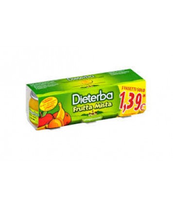 DIETERBA OMOGENEIZZATO FRUTTA MISTA 80X3G