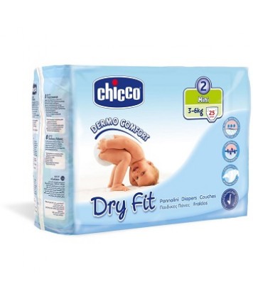 CHICCO PANNOLINI DRYFIT MINI 25X10