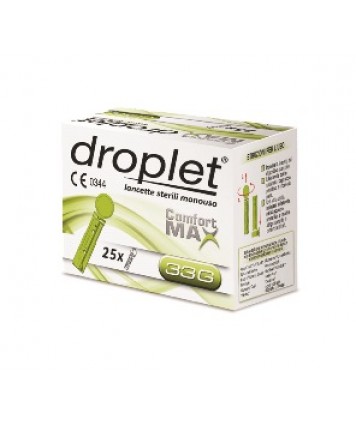 DROPLET LANCETTE COMF MAX G33 25PZ