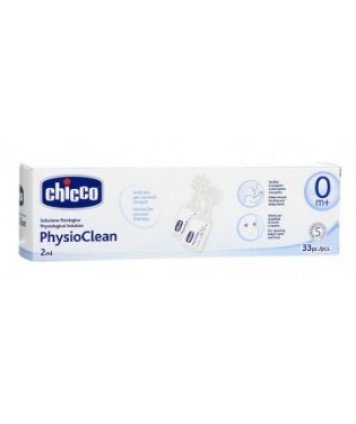 CHICCO SOLUZIONE FISIOLOGICA PHYSIOCLEAN 2ML 33PZ 