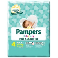 PAMPERS BABY DRY DOWNCOUNT TAGLIA 6 (15-30KG) 19PZ 