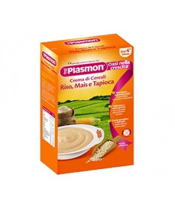 PLASMON CREMA CEREALI RISO/MAIS/TAPIOCA 230G