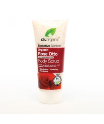 ORGANIC ROSE BODY SCRUB 200ML