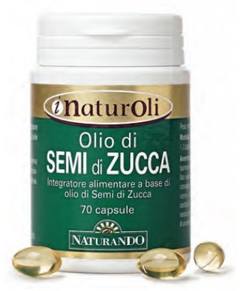 NATURANDO OLIO DI SEMI DI ZUCCA 70 CAPSULE 