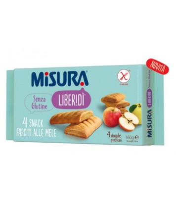 MISURA SNACK FARCITO MELA 160G